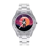 FekiLoot Watches for Men Big Face Stainless Steel Wristwatch Casual Watch
