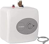 BOSCH Electric Mini-Tank Water Heater Tronic 3000 T 4-Gallon (ES4) - Eliminate Time for Hot Water - Shelf, Wall or Floor Mounted