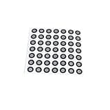 3D Scan Marking Points G Point Identifying Label Dots High Reflective 12mm 18mm 19mm Positioning Tarts for Complex Details(12 * 19mm)