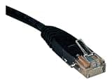 Tripp Lite Eaton Series N002-001-BK Cat5e Ethernet Patch Cable 1 ft, 350MHz, Gigabit RJ45 M/M, Molded Stranded UTP, PoE Black Network Cord, Cloud Care Pre-Configured Bundle Eligible (10 Pack)