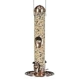 Perky-Pet 385-2 2-in-1 Copper Finish Bird Feeder - Serve Multiple Seed Types - Outdoor Wild Bird Feeder
