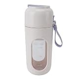 Vistreck Portable USB Rechargeable Blender with 12 Steel Blades for Smoothies, Shakes, and Cocktails – Great for Home, Sports, and Travel (Purple)