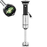 FRESKO Immersion Blender Handheld, Corded Hand Blender with Trigger Variable Speed, Anti-Scratch Stainless Steel Shaft, Stick Mixer for Soups, Shakes, Baby Food & Puree