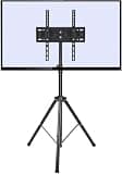 UWYTGF Monitor Arms Tv Stand Tripod Suitable for Portable Tv Stands with Adjustable Height of 26-55 Inches,Rotatable Folding Stand