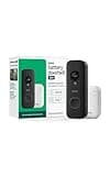 Blink Video Doorbell 2K+ (newest model) with1-Year Basic plan– Head-to-toe HD view, two-year battery life, and simple setup. Sync Module Core included – System (Black)