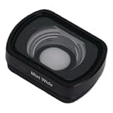 Yunseity 0.72x Wide Angle Lens, Magnetic Attach Aluminum Alloy Optical Glass with HD Coating, for Osmo 4