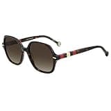 Carolina Herrera Brown Shaded Square Ladies Sunglasses HER 0106/S 0O63/HA 55