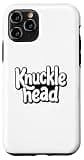 Knucklhead Black n White Text Case for iPhone 11 Pro