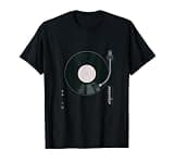 Turntable Graphic Design Vinyl Record Player T-Shirt