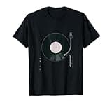 Turntable Graphic Design Vinyl Record Player T-Shirt
