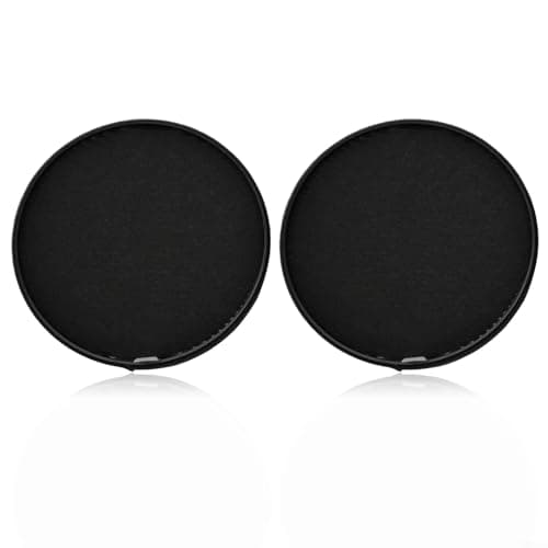 Replacement Filter for PureZone Air Purifier, H13 True HEPA with Activated Carbon Pre-Filter, 8.11 Inch Diameter, 2 or 4 Pack(2 PACK)