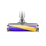 Soft Brush Head, Compatible with Dyson, V6 V7 V8 V10 V11 V15 Slim V12 Green LED Light(V10 Slim V12 Slim)