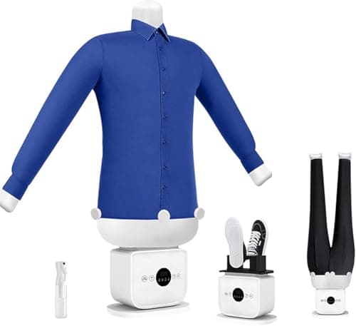 Automatic Hot Air Dryer and Iron, Portable Clothes Dryer for Shirts and Pants, Wrinkle Remover
