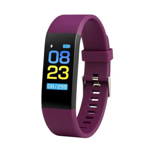 SWZEC Noxord Senior Smartwatch with Health & Fitness Tracking (Purple)