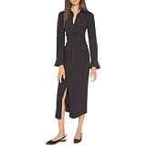 Cinq a Sept Women's Midi McKenna Dress, Black, 12