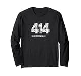 414 - Made in Milwaukee Distressed Vintage Long Sleeve T-Shirt