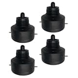 LOCZUK 4pcs Car Tweeter Speakers with Plastic Housing and Reasonable Structure, Compact Design for Car Audio System Accessories