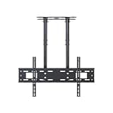 UIYTJRT Ceiling TV Mount Bracket, TV Wall Mount, 2 Post Single Screen TV Mount, Tilt TV Mount for 40-85 Inch TVs, Ceiling Mount, Max 600x400mm,