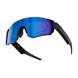 Indelala AI Smart Glasses, 8MP Camera & Hands-Free 4K POV Video Recording, Real-Time Translation,AI Assistant, Bluetooth 5.Auto-Colour Chaning Lenses for Cycling, Running, Travel, Outdoor Sports