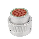 14 Pin Male Female Wiring Connector, Metal Socket Plug Set HD34-18-14PE HD34-18-14PN HD36-18-14SN HD36-18-14SE Automotive Electrical Wiring Terminal(14p Female)