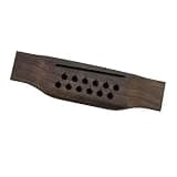 Natural Rosewood Bridge Replacement Part Universal For 12 String Guitars Guitar Tool Kit