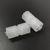 25pcs Fitting Luer Lock Adapter Coupler Male to Male PP Plastic for Laboratory Biochemical/Analytical Instruments, Food Machinery, Aquarium Equipment, Massage Equipment, Inkjet Printing