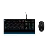 Logitech G305 Lightspeed Wireless Gaming Mouse + G213 Prodigy Gaming Keyboard Bundle - Black