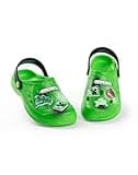 Minecraft Creeper Green Clogs | Boys Beachwear Footwear | TNT Boom Cartoon Design | Streetwear Style Kids Gaming Accessories