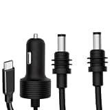 Veritas Vans Ultra Durable 3-in-1 Power Supply Cable for Starlink Mini, 20 ft, 16 AWG Weatherproof Cord with USB-C, Car Plug and DC Plug Inputs