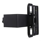 Hosrivae Adjustable Anti-Theft Video Doorbell 2nd (2025 Newest Model), No-Drill Installation, ABS and Bracket with Precise Angle Adjustment Enhanced Security, Black