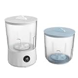 kousoer Tech for Travel for Camping Underwear Washing Machine-Rechargeable Mini Washing Machine Featuring 1.5L Tubs, Hand-Wash Technology for Dorm Life