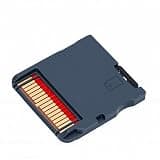 Generic 64GB Flash Card Fit for 2DS 3DS Game Console, Customizable Video Game Flash Memory Card, Builtin 64GB Storage, White (Black)