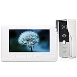 ONMYJFD Video Doorbell System Door Phone Intercom Kits IR Night Vision Camera for Villa House Office Apartment