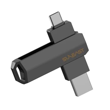SUNEAST Dual Flash Drive 512GB- USB 3.2 Gen 2 Type-C & Type-A OTG Solid State Flash Drive up to 1050MB/s Read 950MB/s Write, External Mobile Storage for Smartphone/Tablet/Laptops/Desktops