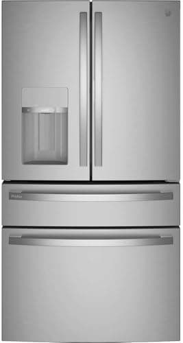 NXSCI Profile PVD28BYNFS 36" 4-Door French Door Refrigerator with 27.6 cu. ft. Total Capacity in Fingerprint Resistant Stainless Steel