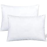 NTBAY 2 Pack Cotton Down Alternative 13x18 Pillows, Machine Washable - Soft and Breathable Travel Small Pillows for Sleeping, Ideal for Daycare, Crib, Cot
