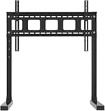 iumLeap Monitor Arms TV Stand Desktop TV Stand is Suitable for Most 40 to 90 Inch LCD Flat Screen TV Desktop TV Bases, with Adjustable Height