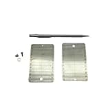 NEWFT Compact Stainless Steel Cavities Phrase Storage Plate for All Hardware Wallets & Resources Nonflammable Waterproof Stone Phrase Backup