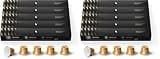 Nespresso Capsules Original Line, Caramello, Medium Roast Espresso Coffee, 50 Count Espresso Coffee Pods (Pack of 2)