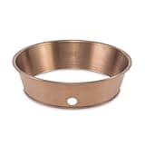 TIKI Patio & Celebration Fire Pit Heat Deflector Insert – Durable Metal Heat Reflector for Enhanced Warmth, Gold Finish, 13.78 Inch