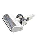 DXPRQZVJMLK Vacuum Electric Floor Brush,Compatible for Dreame,T30 R10 R30 R20,Floor Soft Roller Brush Head with LED Dust Lights(White)