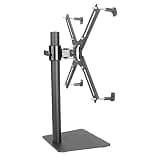 TV Stand tv Wall Mount Table Top TV Stand, Tilt, Swivel, Height Adjustable TV Stand Mount, Designed for Non-Porous Displays