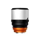 DSLR Camera Lens, 35mm/50mm T1.8 1.33X S35 Auto Focus Anamorphic Lens with an APS-C Sensor AF/MF Camera,Compatible for Sony E Mount(50mm T1.8,E Mount)