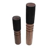 BCOATH 2pcs Wooden Singing Bowl Mallets for Meditation and Mindfulness with Portable Design and Stable Resonance, for Small Spaces and Buddhist Sound Bowls