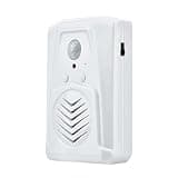 Omquot USB/Battery Operated Motion Sensor Alarm Mp3 Audio Player Infrared Induction Doorbell