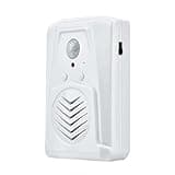 Omquot USB/Battery Operated Motion Sensor Alarm Mp3 Audio Player Infrared Induction Doorbell