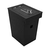 WASAI Center Console Gun Safe - Console Gun Vault Compatible with Nissan Murano 2017-2024, High Security Armrest Lock Box with Fingerprint Lock with Key