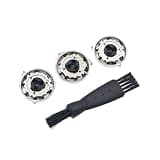 3pcs Shaving Razor Replacement Blades Shaver Heads,Compatible For Philips SH50 S5000 S5010 AT750 AT751 S5571 S5420 HQ7390 HQ7180 Cutter
