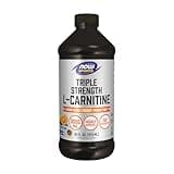 NOW Foods Sports Nutrition, L-Carnitine Liquid, Triple Strength 3000 mg, Citrus, 16-Ounce
