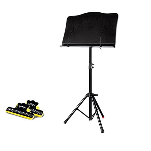 YOYAL Music Stand Portable Liftable Folding Home Guitar Violin Music Stand Professional Orchestra Big Music Stand